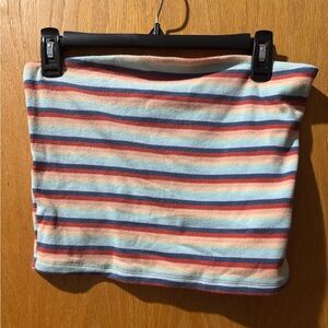 American Eagle Outfitters Multicolor Striped Tube Top